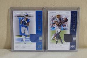 lot 83 image: 2019 National Treasures Century Patch Cards - Golladay, Allen