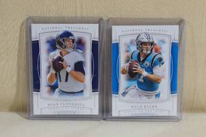 lot 91 image: 2019 National Treasures Cards 99 - Tannehill, Allen
