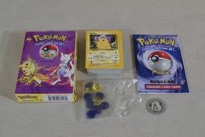 lot 3 image: Vintage Red Number Pokemon Zap Theme Deck - Complete