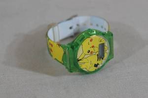 lot 27 image: Vintage Pokemon Pikachu and Elekid Wrist Watch