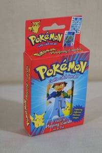 lot 29 image: Vintage Pokemon Deck of Playing Cards in Collector Tin