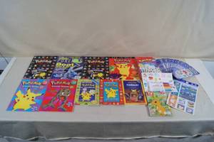 lot 33 image: Pokemon Books and Guides - Stickers