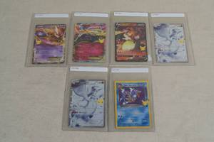 lot 9 image: Pokemon Celebrations Cards - Full Arts, Holos