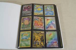 lot 6 image: Binder of Pokemon Cards - Full Arts, Rares, Foils - Over 300 Cards