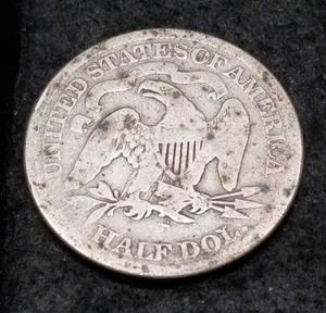1874-S SEATED LIBERTY HALF DOLLAR