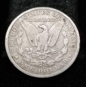 1880-S MORGAN SILVER DOLLAR