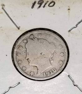 3 US COINS  1927 STANDING 25C 1910 LIBERTY 5C 1941 JEFFERSON 5C