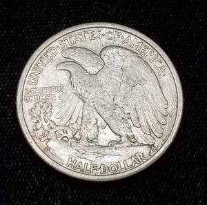 1941-S WALKING LIBERTY SILVER HALF DOLLAR
