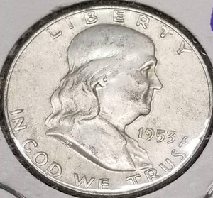 1953-D FRANKLIN HALF DOLLAR