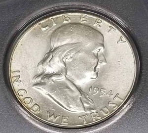 1954 FRANKLIN HALF DOLLAR