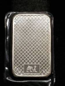 5 TROY OZ .999 FINE SILVER BAR SILVERTOWNE SEALED