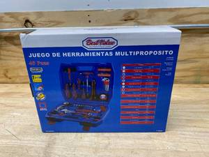 lot 61 image: BEST VALUE Home Tool Kit Tool Set (49-Piece)