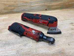 lot 22 image: MILWAUKE M12 Multi-Tool with M12 Ratchet (Tool Only)