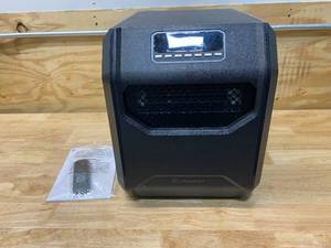 lot 40 image: LIFESMART 1500-Watt Infrared Quartz Cabinet Indoor Electric Space Heater with Thermostat and Remote Included
