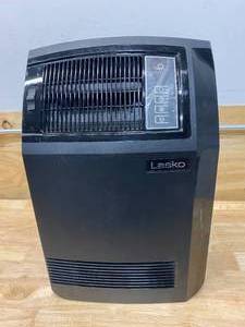 lot 44 image: LASKO 23 in. Electric Cyclonic Ceramic Console Heater