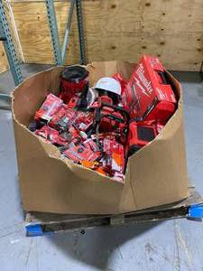 lot 8 image: Gaylord Full of Home Depot Returns (95% Milwaukee Products)
