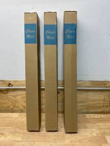 lot 99 image: LESONIC Lot of 3-  Office Chair Mats