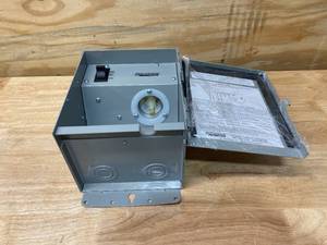 lot 73 image: RELIANCE CONTROLS 30-Amp (120V 1-Circuit) Outdoor Transfer Switch