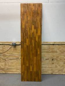 lot 77 image: Butcher Block (96 x 25 12 x 1)