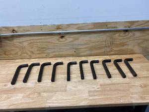 lot 83 image: Lot of 10-  Hex Wrenches (1 CR-V)