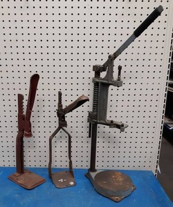 lot 1073 image: Lot of (3) Bottle Cappers