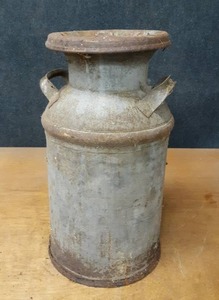 lot 1099 image: Vintage Milk Can - about 20 Tall