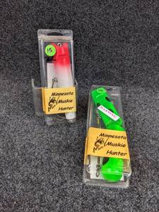 lot 1260 image: Lot of 2 Muskie Lures