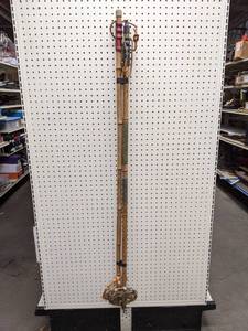 lot 1287 image: Pair of 56 Bamboo Ski Poles