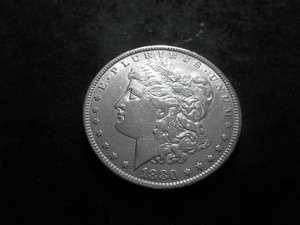 1880 Morgan Silver Dollar