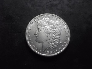 1880 S Morgan silver Dollar