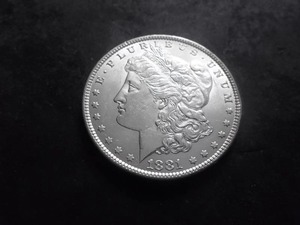 1881 Morgan Silver Dollar