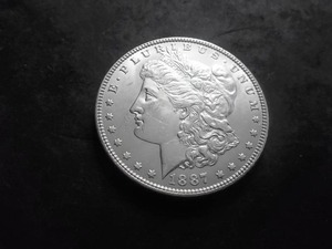 1887 Morgan Silver Dollar