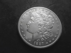 1887 S Morgan Silver Dollar