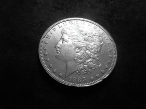 1888 O Morgan Silver Dollar