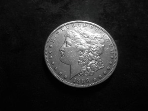 1888 S Morgan Silver Dollar