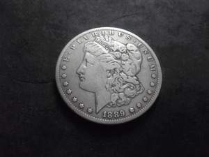 1889 CC Morgan Silver Dollar