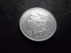 1889 O Morgan Silver Dollar