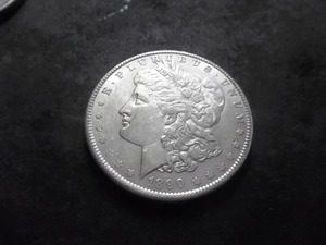 1890 Morgan Silver Dollar