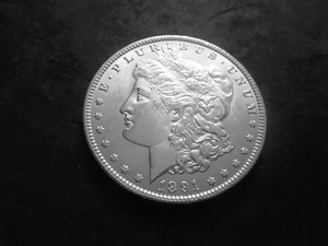 1891 Morgan Silver Dollar