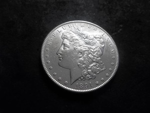 1891 S Morgan Silver Dollar