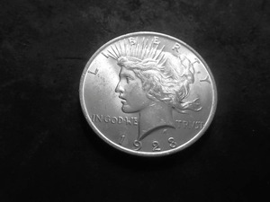 1923 Peace Silver Dollar