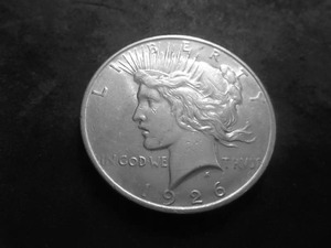 1926 D Peace Silver Dollar