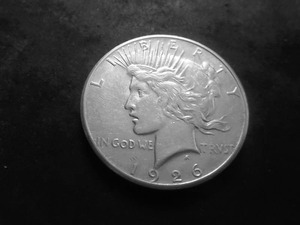 1926 S Peace Silver Dollar