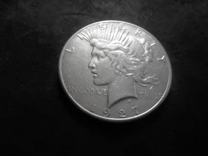 1927 S Peace Silver Dollar
