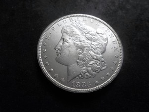 1883 CC Morgan Silver Dollar