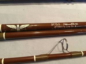 lot 648 image: Fenwick Voyageur SF75-5 Fly Fishing Pole