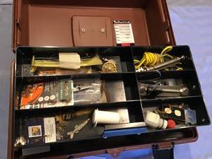 lot 652 image: 7 Fly Fishing Tackle Box Set