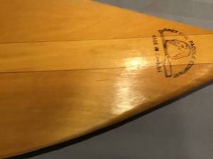 lot 664 image: Canoe Paddles - Qty 2