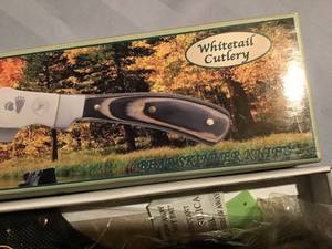 lot 685 image: Whitetail Cutlery Knife Brand New