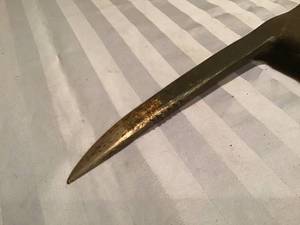 lot 693 image: Vintage Mountaineering Antique Ice Pick Axe-Hiking Climbing-Wrist Strap (1949-1952)